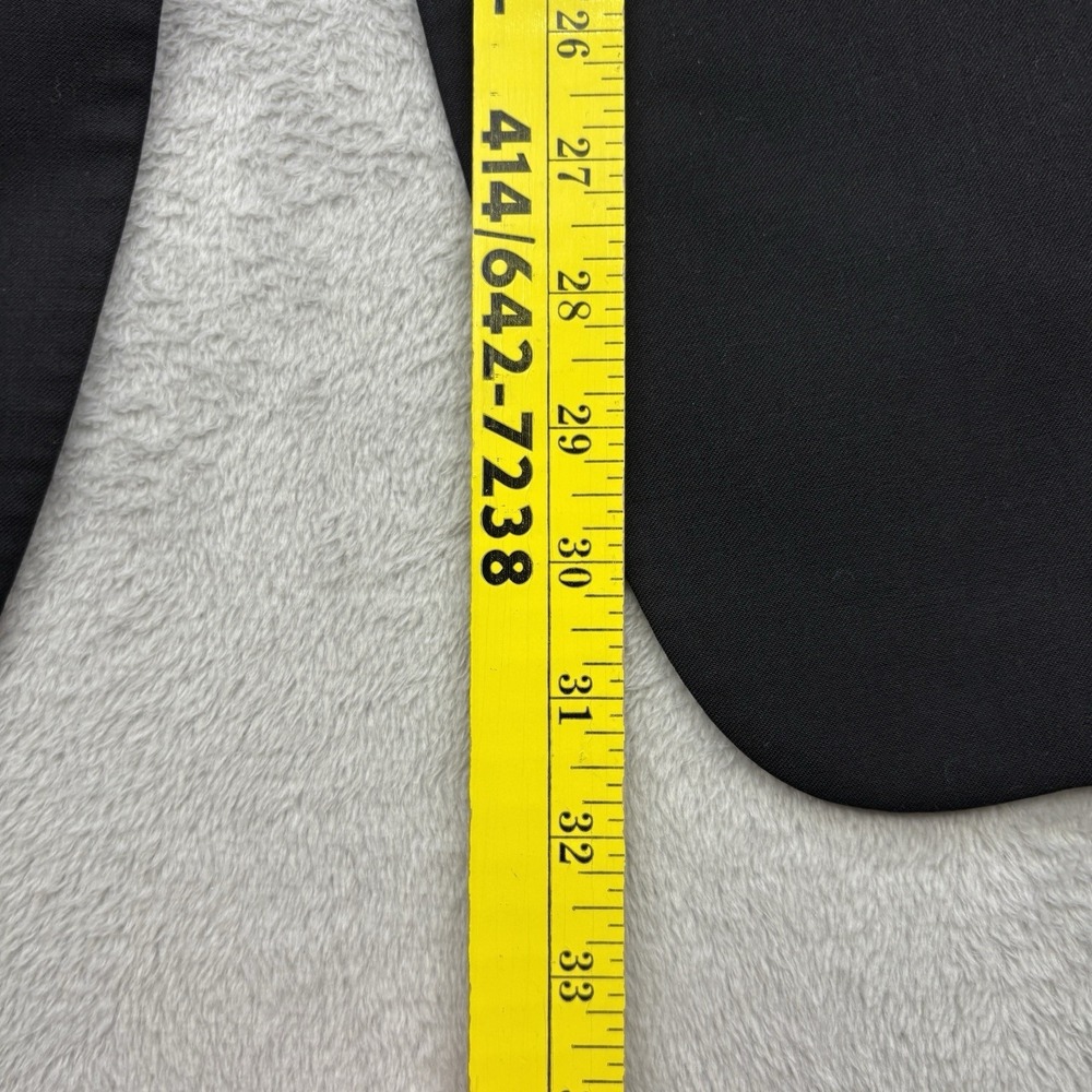 Tommy Hilfiger Tuxedo Mens 42L Black Blazer Wool Blend Notch Lapels Formal Suit - Picture 11 of 13